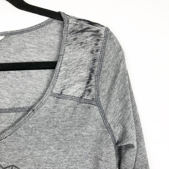 Aeropostale Long Sleeve V-Neck Top NWT - Picture 3 of 6